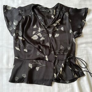 Zara Wrap Blouse